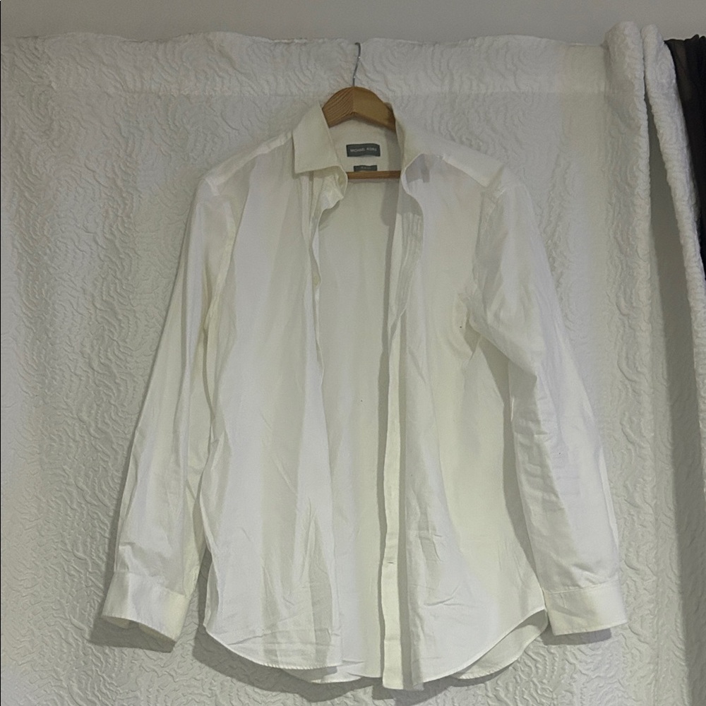 Michael Kors White Dress Shirt for Men